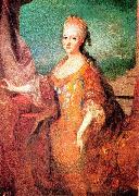 Jean Ranc Portrait of Louise elisabeth d'Orleans oil on canvas